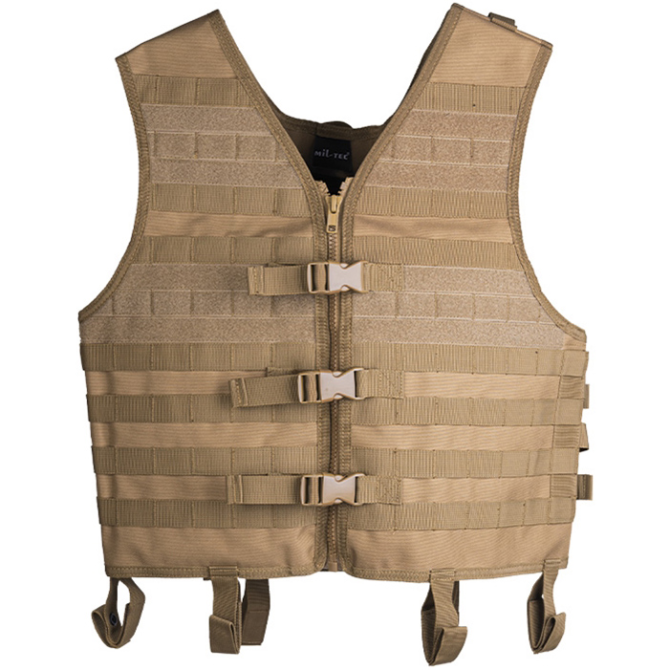 Kamizelka Taktyczna Mil-Tec MOLLE Carrier Vest Gen 2 - Coyote (13462205)