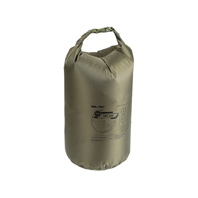 Worek Wodoodporny Mil-Tec Dry Bag 13l - Oliwkowy (13878101)