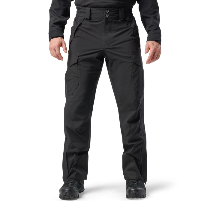 Spodnie Przeciwdeszczowe 5.11 Force Rain Shell Pant - Czarne (48363-019)