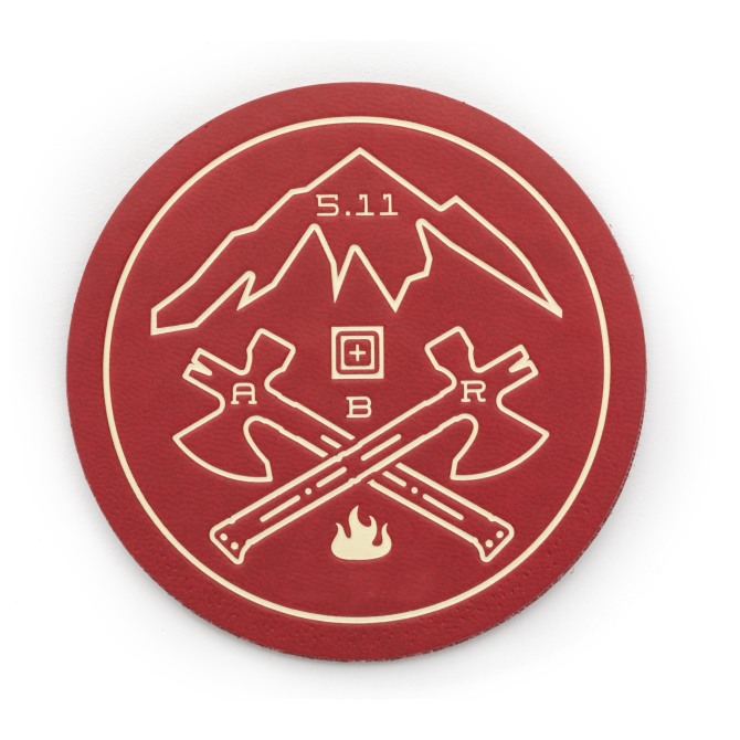 Naszywka 5.11 Crossed Axe Mountain Red Patch (82026)