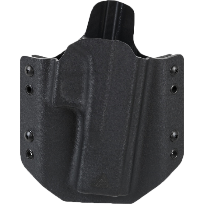 Kabura Direct Action OWB Zero Cant Holster (Straight Loops) - Glock 17 - Czarna