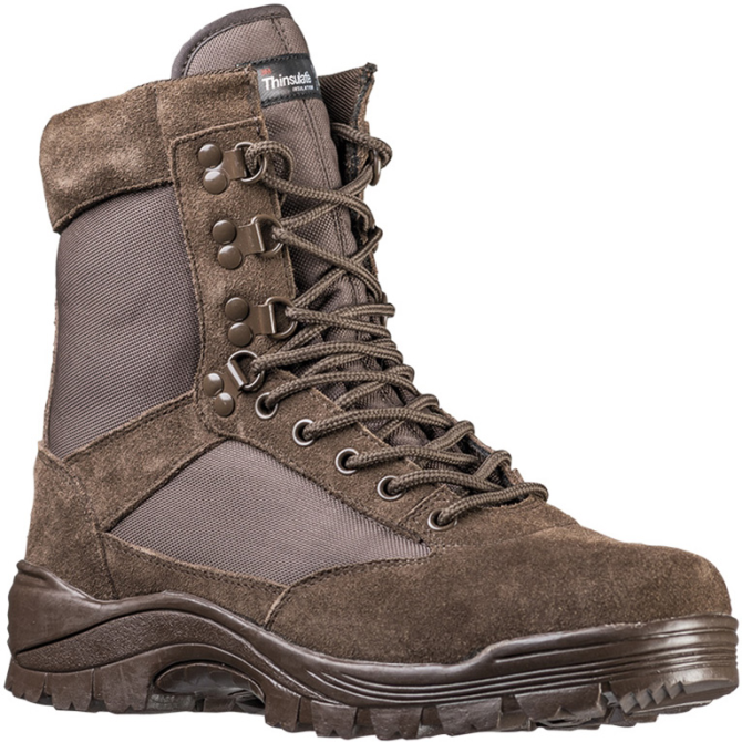 Buty Mil-Tec Tactical Side-Zip HI - Brown (12822109)