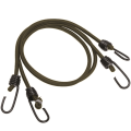 Troki Elastyczne Mil-Tec Elastic Shock Cords With Hooks - 2pcs - Oliwkowe (15947001)