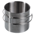 Kubek Mil-Tec Wire Handle Stainless Steel Mug 600 ml (14602600)