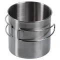 Kubek Mil-Tec Wire Handle Stainless Steel Mug 800 ml (14602800)