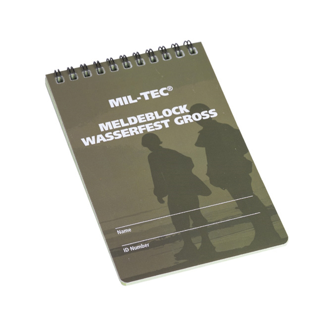 Notatnik Wodoodporny Mil-Tec Message Book Waterproof Large (15981002)