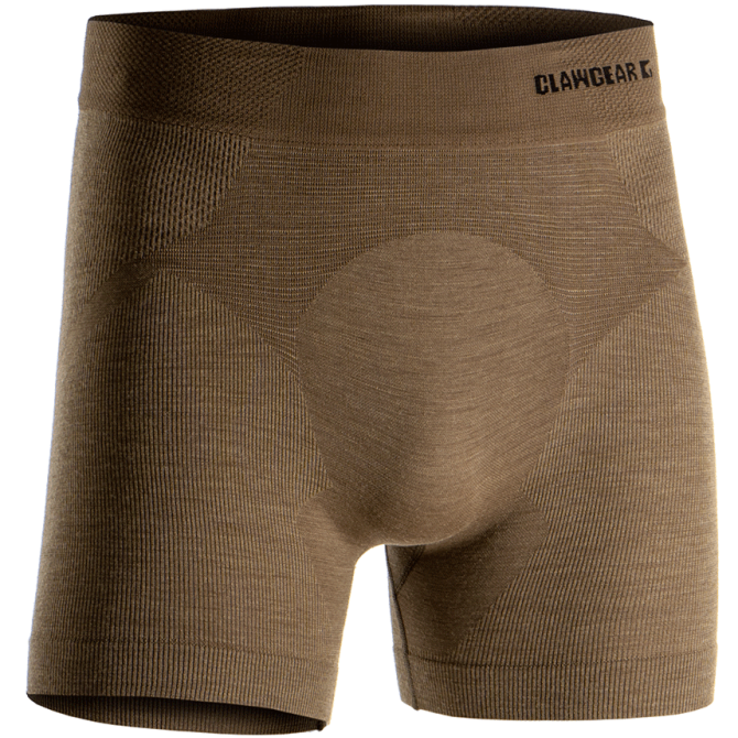 Bokserki Claw Gear Merino Seamless Boxer - Stonegrey Olive (39194)