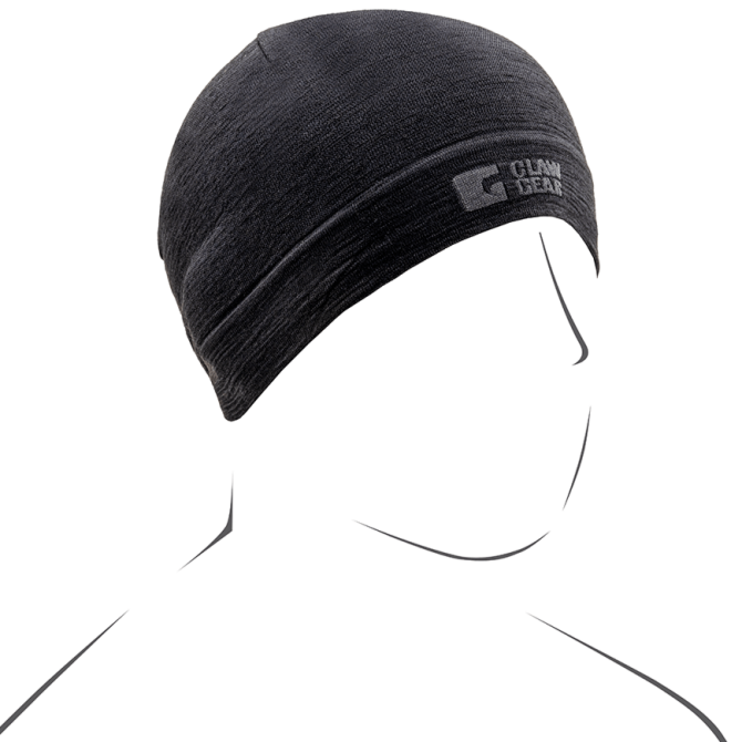 Czapka Claw Gear Merino Seamless Beanie - Czarny