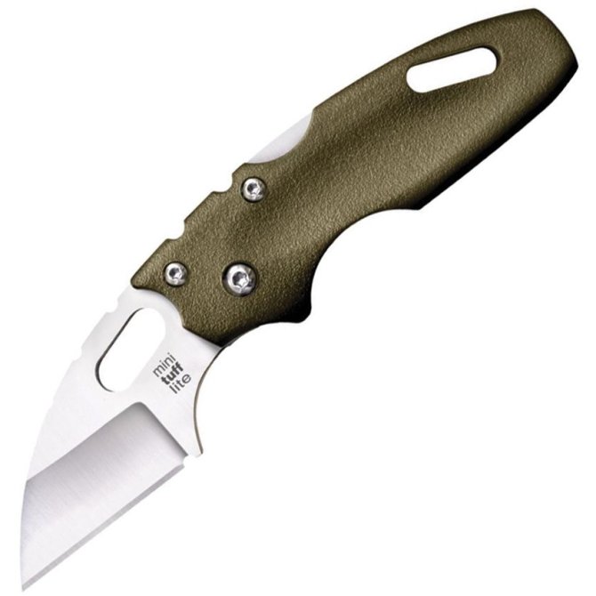 Nóż Cold Steel Mini Tuff Lite Plain Edge - Olive Drab (20MTGD)