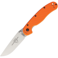 Nóż Ontario RAT-2 Folder Silver Plain Orange - 8860OR