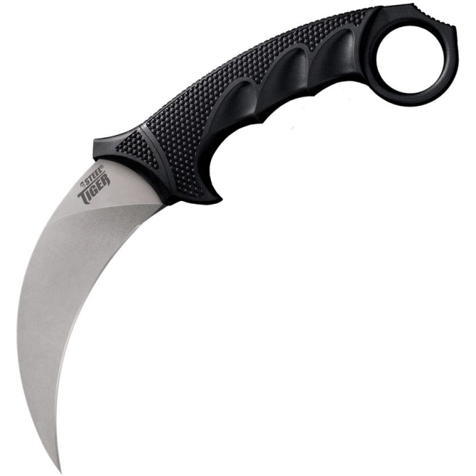 Nóż Cold Steel Steel Tiger Karambit - Czarny (49KST)