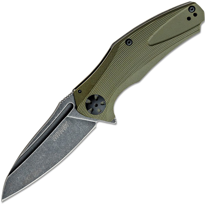 Nóż Kershaw Natrix Assisted Flipper Olive Washed (7007OLBW)