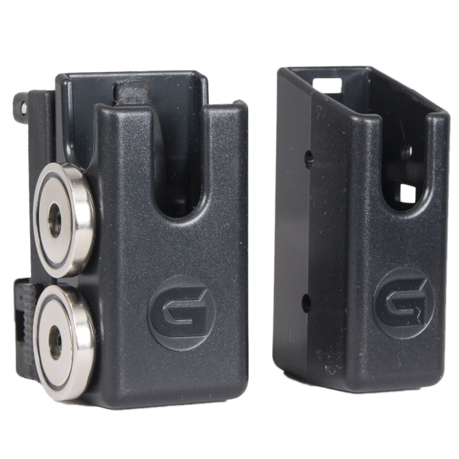 Ładownica GHOST 360 Two Magnet Pistol Mag Clip D Holder - Czarna (SGDMAG3DB)