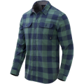 Koszula Helikon Greyman Shirt - Moss Green Checkered