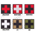 Naszywka IR/IFF Combat-ID Gen. 1 - Krzyż Medyczny F1
