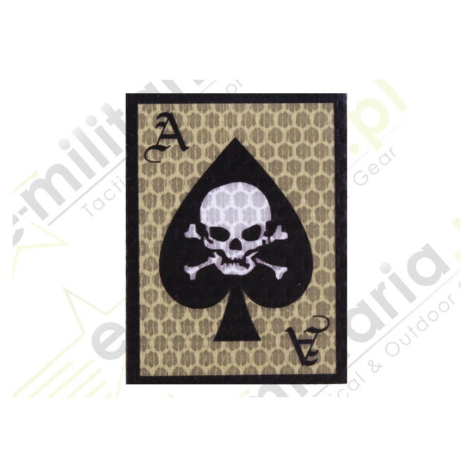 Naszywka IR/IFF Combat-ID Gen. 1 - Ace Of Spades Card