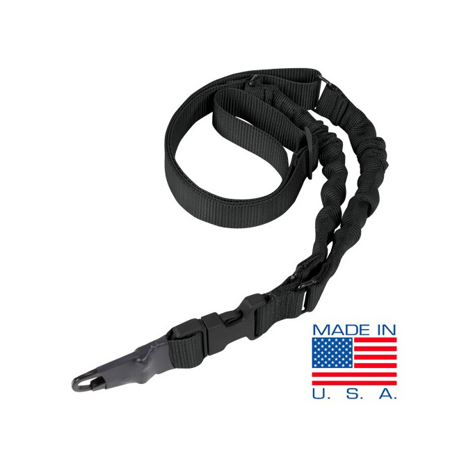 Zawieszenie Condor Adder Double Bungee 1-point Sling - Czarny (US1022-002)