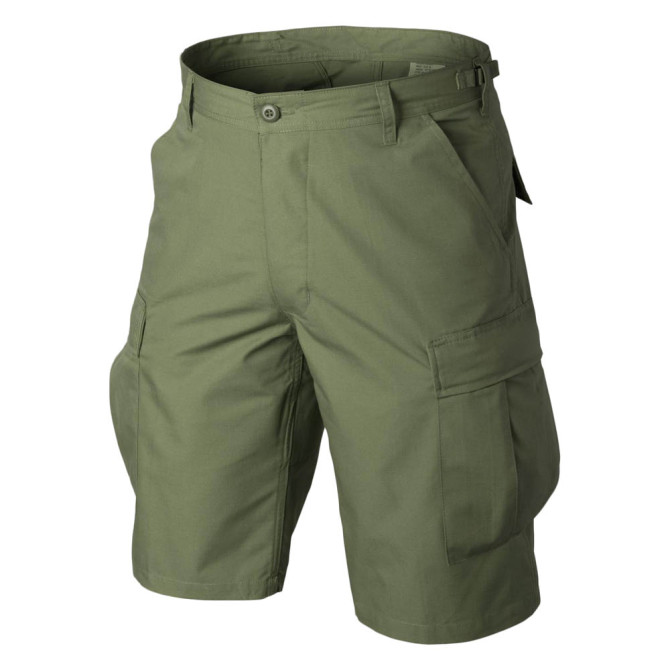 Krótkie Spodnie Helikon BDU Rip-Stop - Olive Green