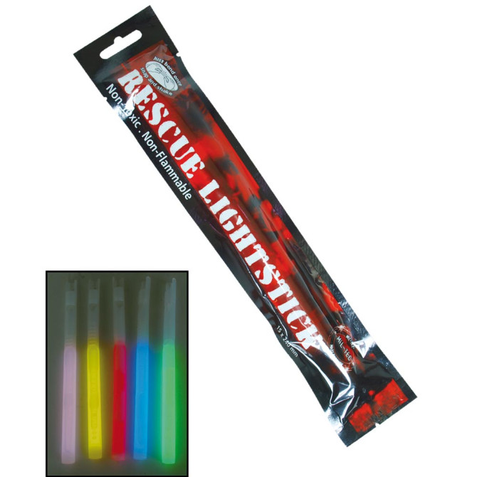 Światło Chemiczne Mil-Tec Lightstick 1,5 x 24 cm - Czerwone