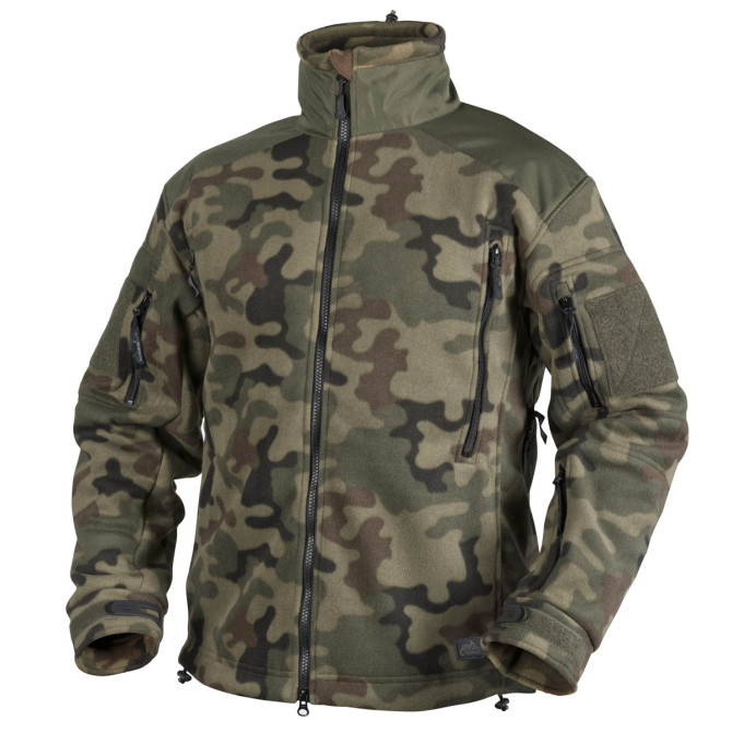 Polar Helikon Liberty Heavy Fleece Jacket - PL Woodland / wz.93