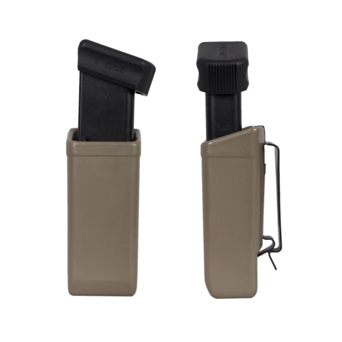 Ładownica ESP Pistol Mag Holder With Metallic Clip - Khaki (MH-06-02)