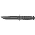 Nóż Ka-Bar Short Black Fighting Knife (1258) - Gładka Krawędź - Osłona z tworzywa GFN