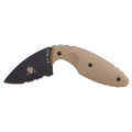 Nóż Ka-Bar TDI Law Enforcement Serrated Knife Coyote Brown (1477CB)