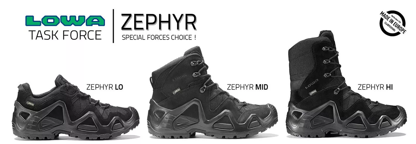 Buty firmy Lowa model Zephyr - baner